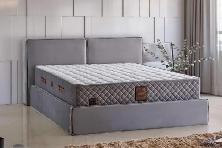 Ares 100x200 Single Mattress, Divan Base, Headboard Set CP1013
