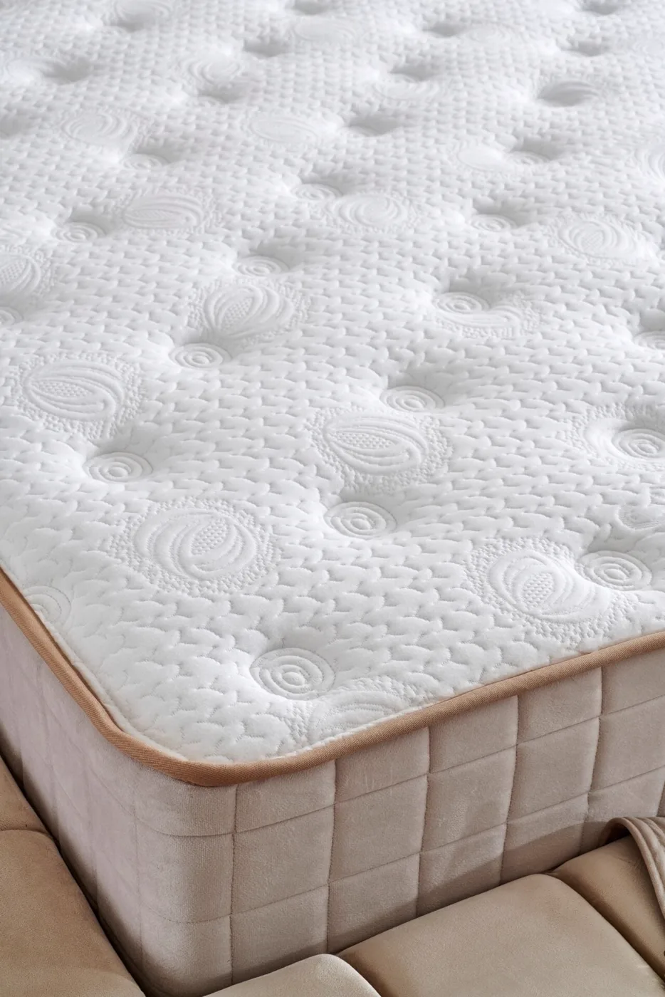 Tokyo 100x200 Single Mattress, Divan Base, Headboard Set CP1006