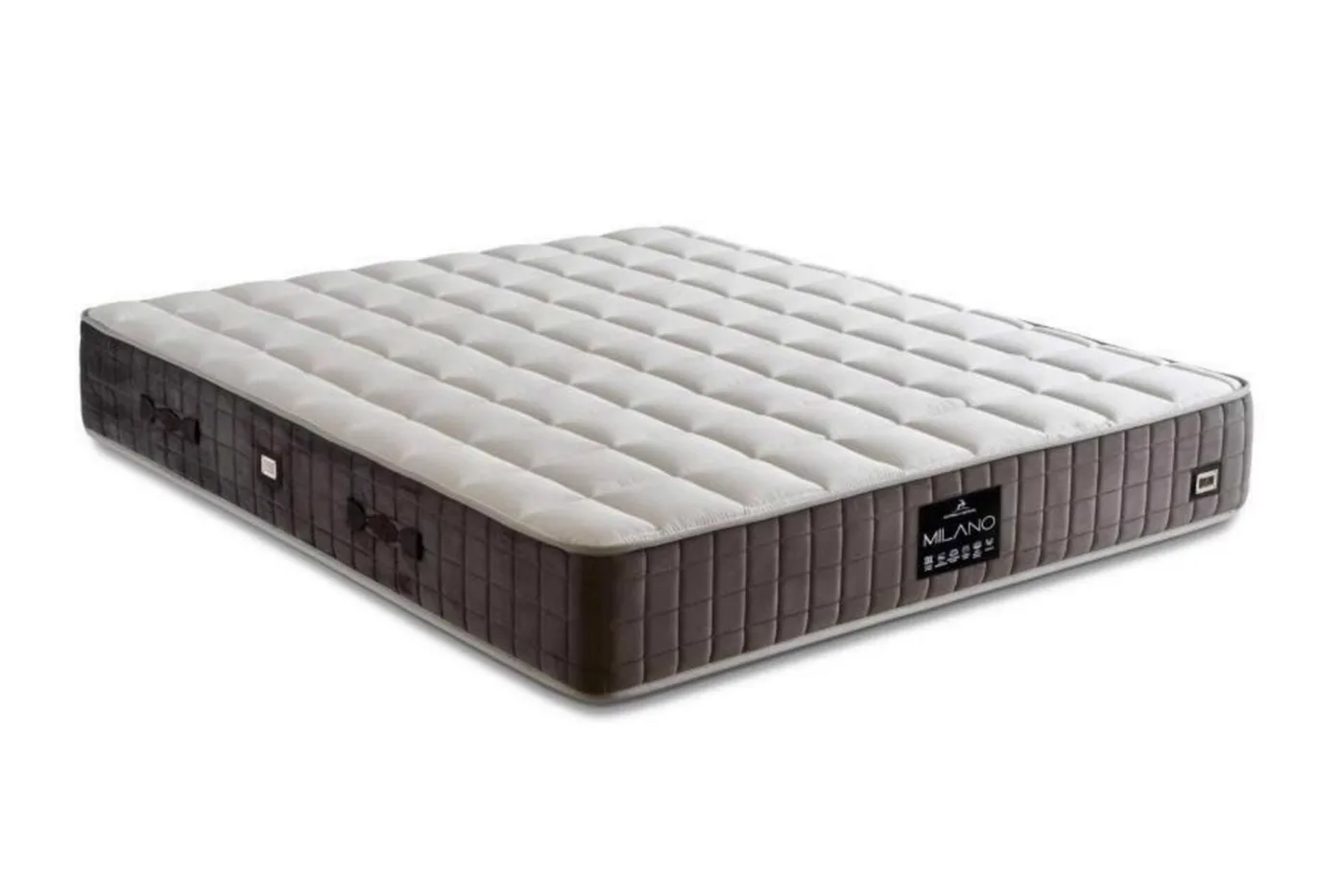 Milano 160x200 Double Mattress, Divan Base, Headboard Set CP1008
