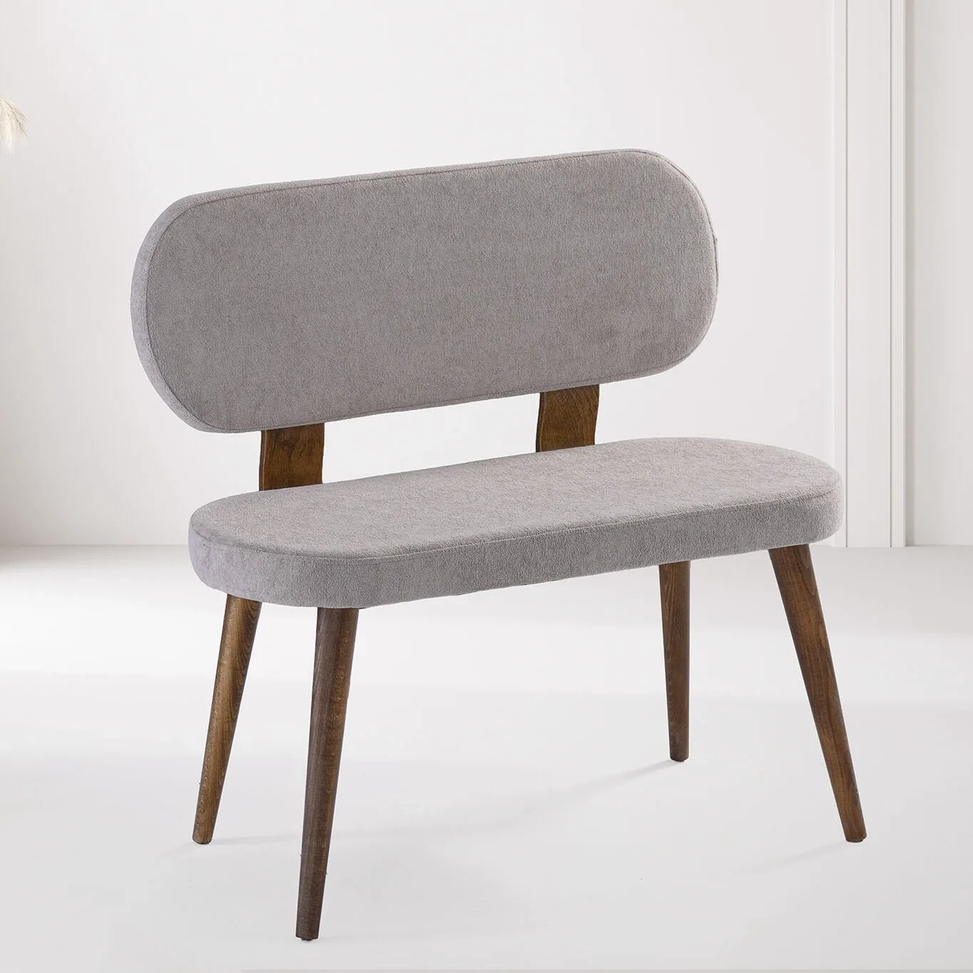 Zen White Table & Manolya Chair & Kismet Bench Set HDR1454