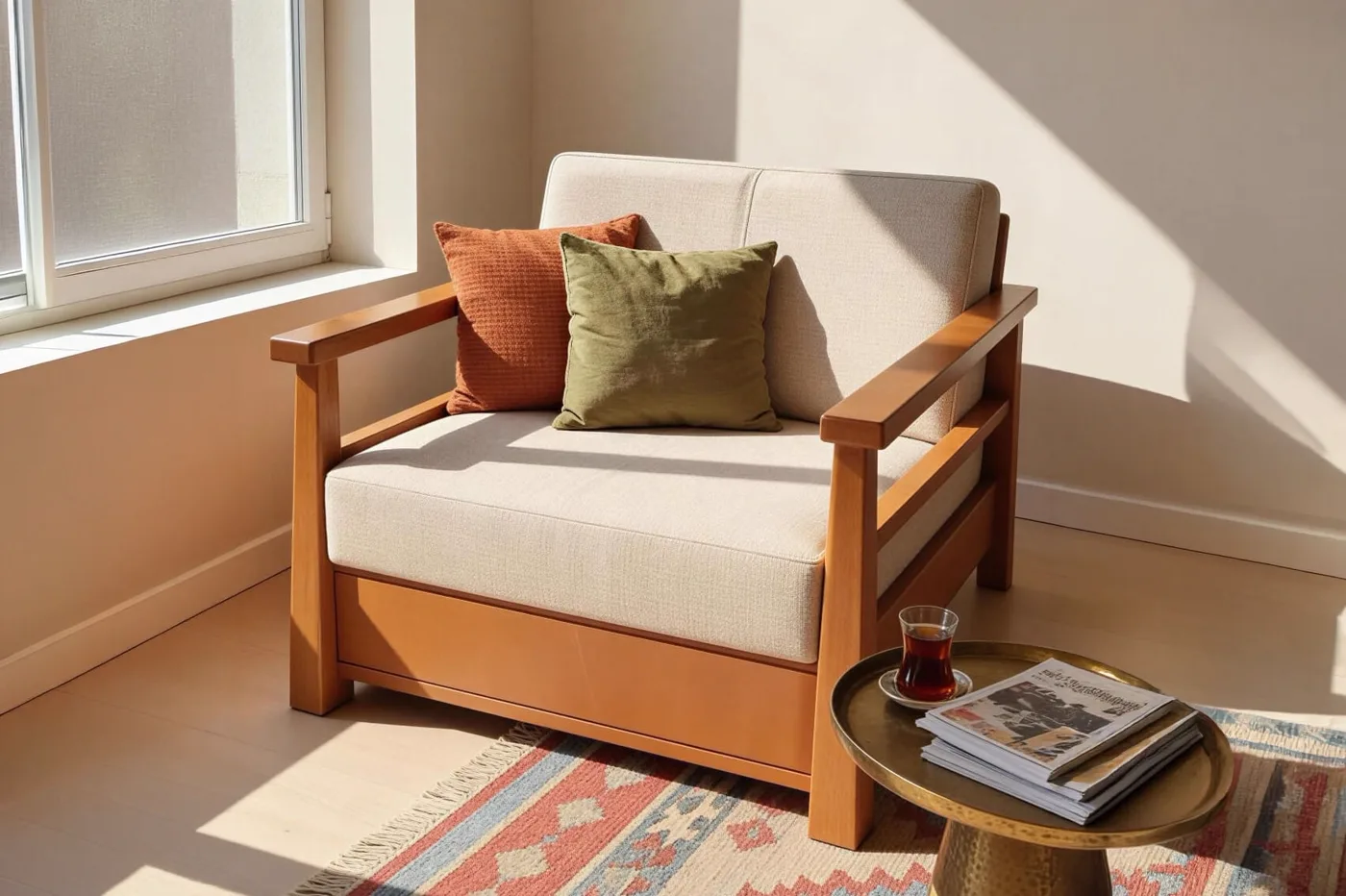 MD Scandinavian Single Sofa Bed MDN150