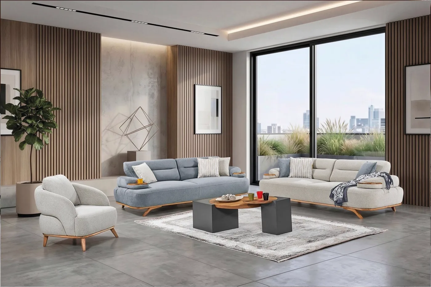 Aden Sofa Set ASM1050