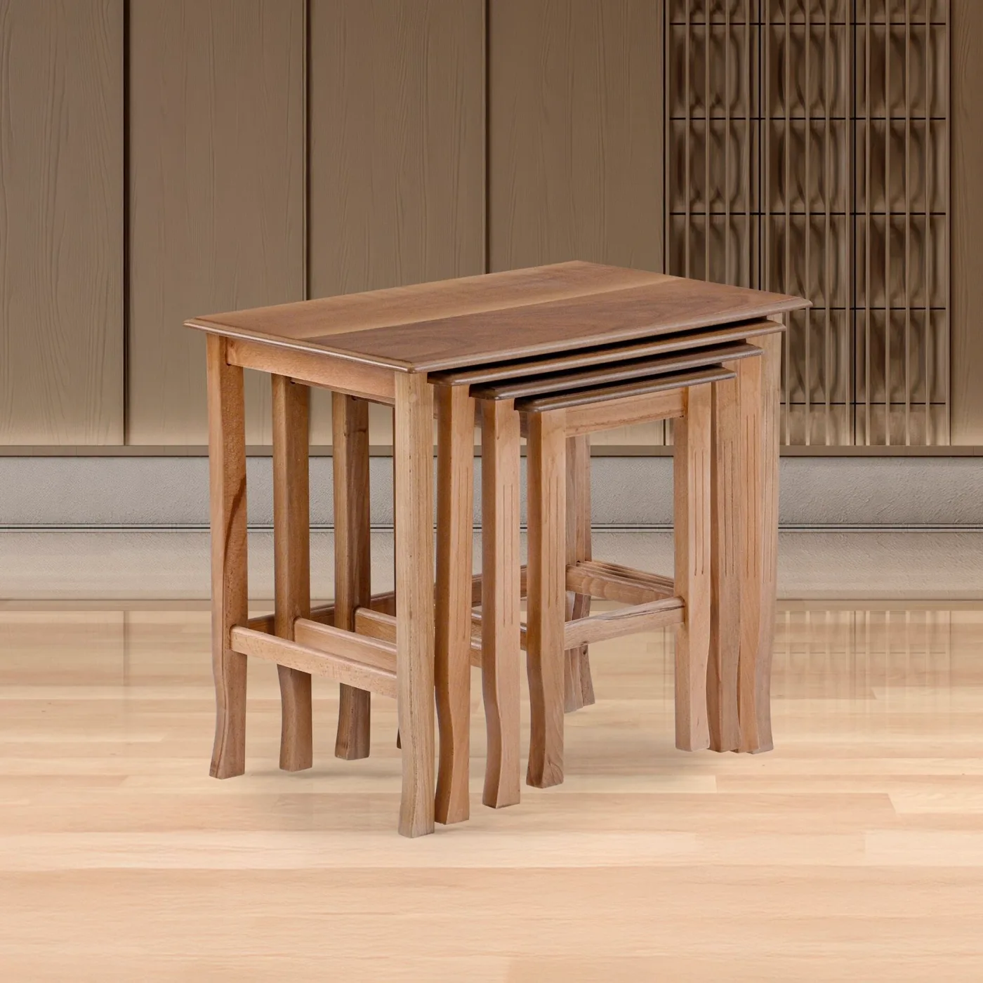 Eco Nesting Tables Walnut TN0707