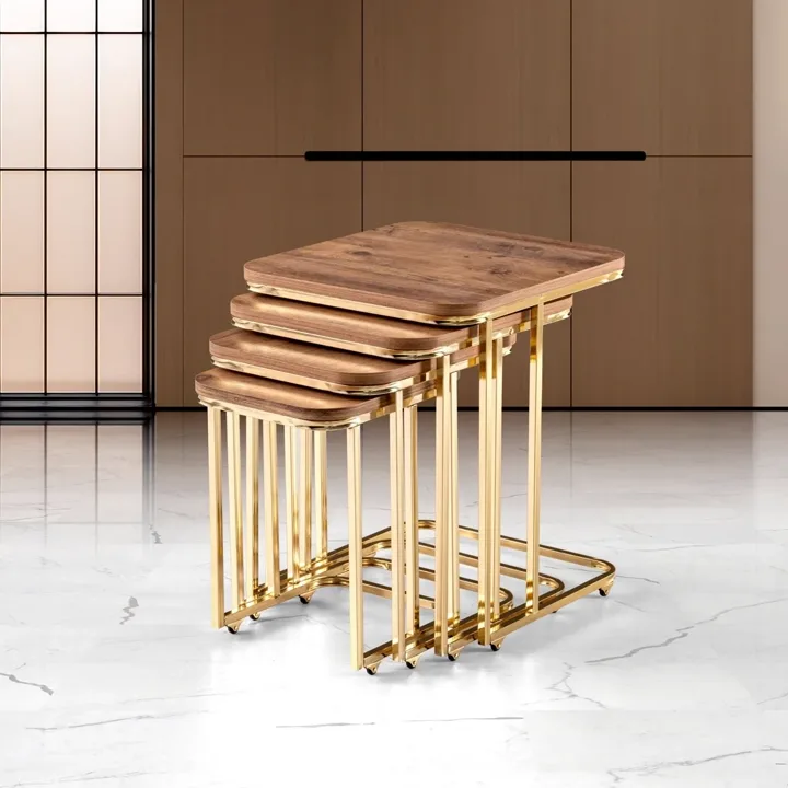 Venus Nesting Tables Walnut TN0683