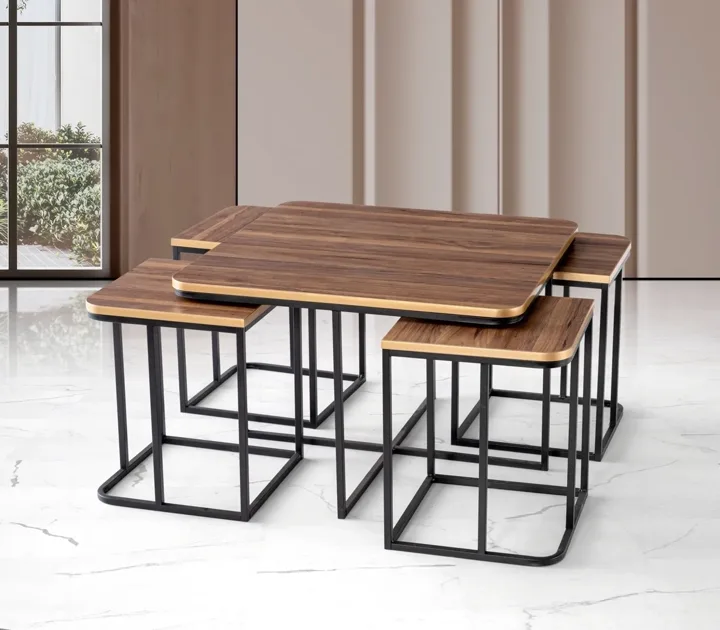 4+1 Yasam Table Walnut TN0673