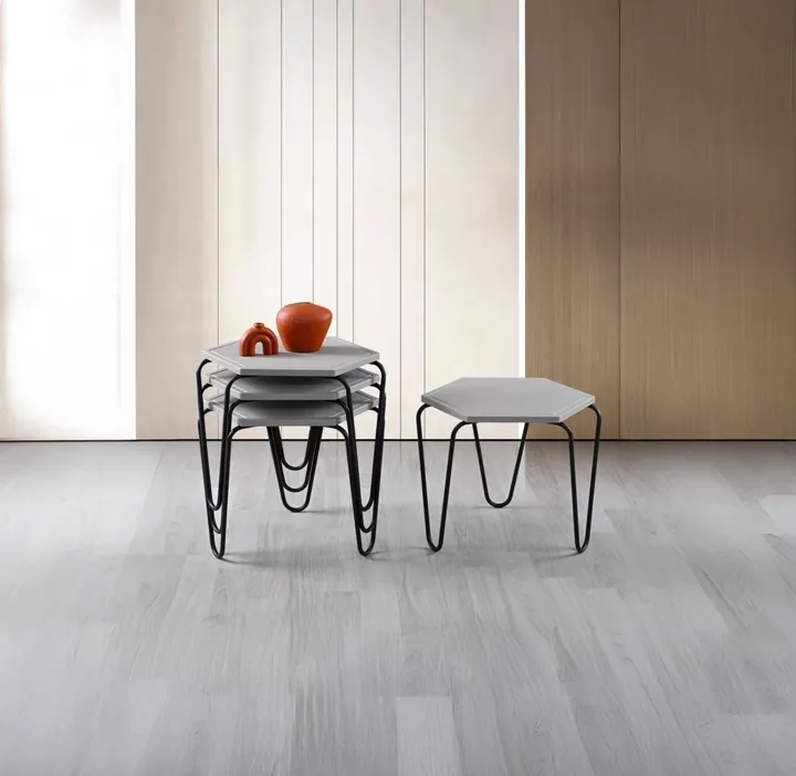 Piramit Nesting Tables Grey TN0660