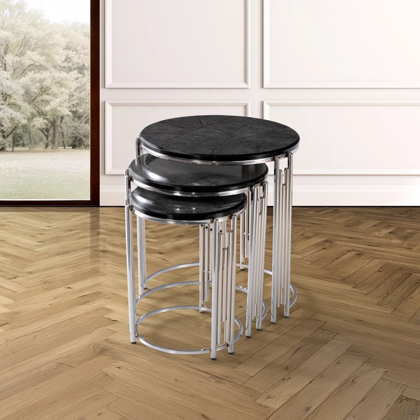Piyano Nesting Tables Iron TN0661