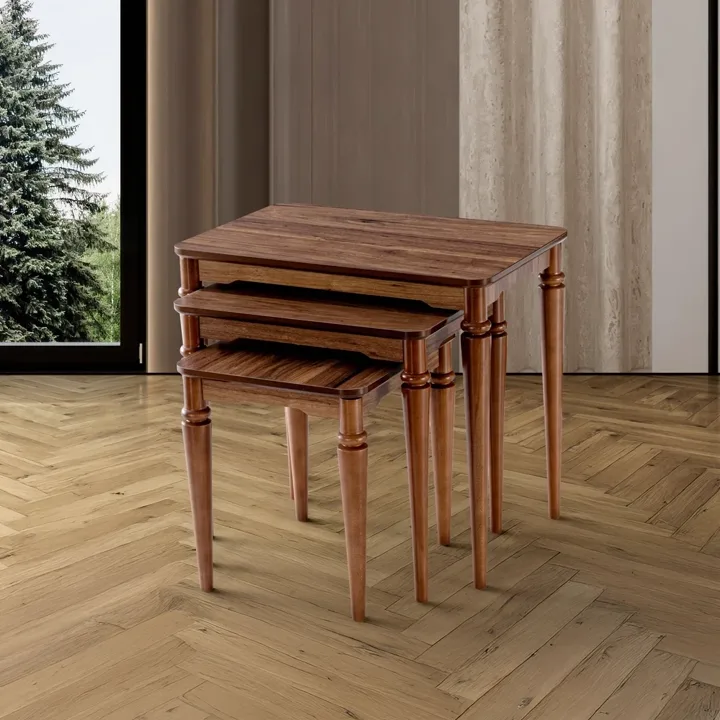 Izmir Nesting Tables Walnut TN0650