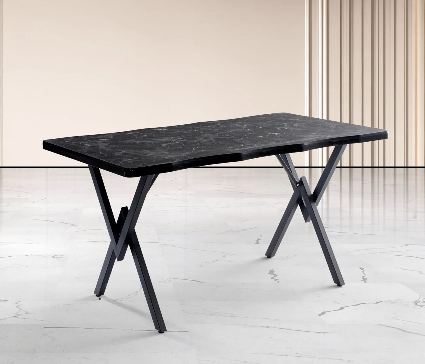 Kutuk Table Black Marble TN0642A