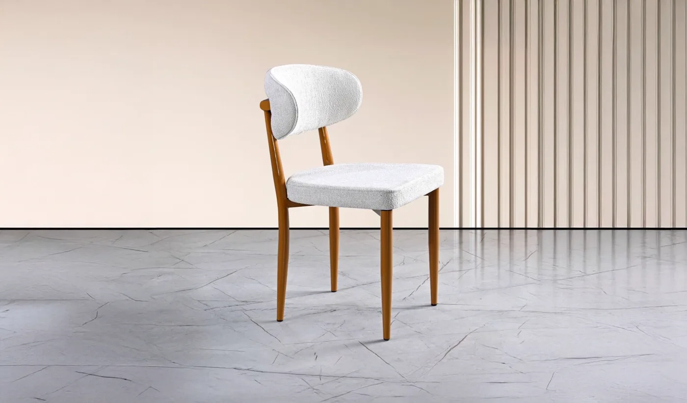 Stil Extendable Table 4 Chairs 100% MDF Walnut TN0630