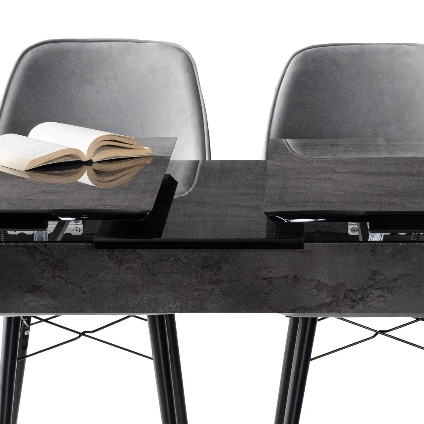 Yener Extendable 100% MDF Table Ironi TN0634A