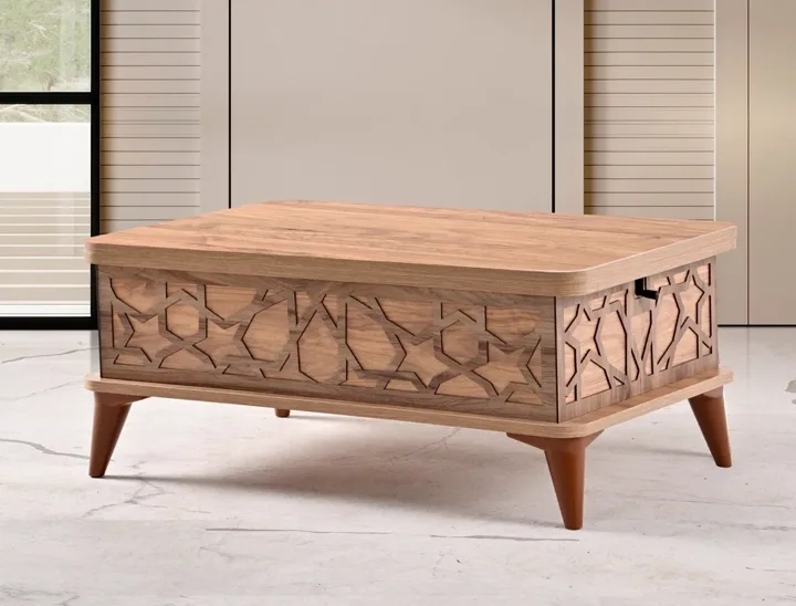 Lift-top Smart Table Atlantic Pine TN0618