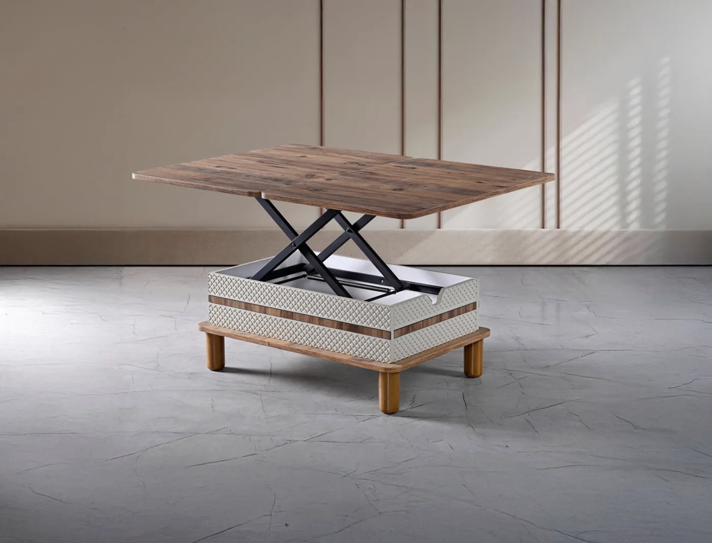 Bohem Lift-top Smart Table Cream TN0614