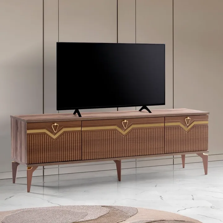 Atilla V TV Table Atlantic Pine - Walnut TN0590