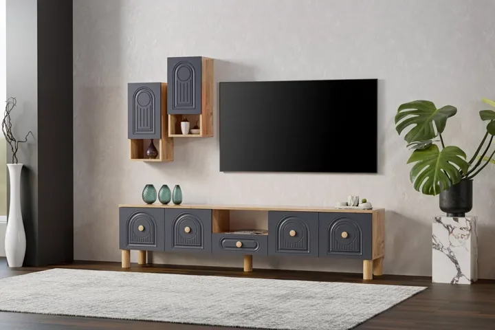 Bohem 210 Living Unit Atlantic Pine - Anthracite TN0543