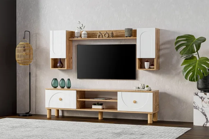 Vintage Living Unit Atlantic Pine - White TN0546