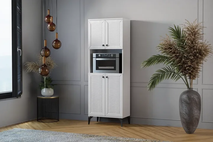 Naz White Oven Cabinet TN0524