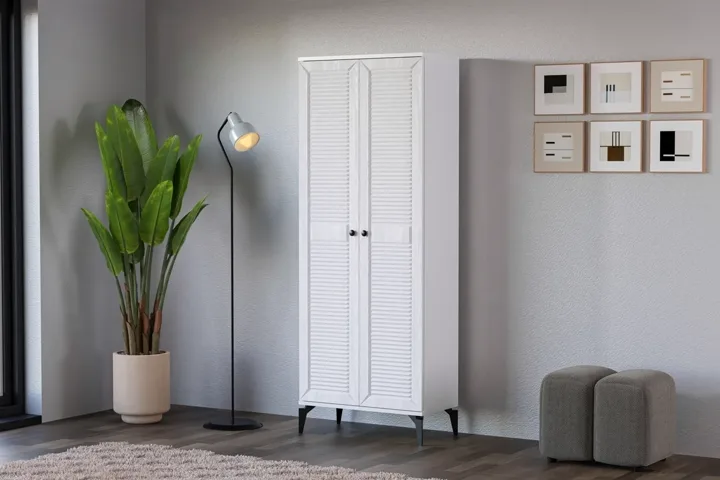 Naz White Multi-purpose Cabinet TN0491
