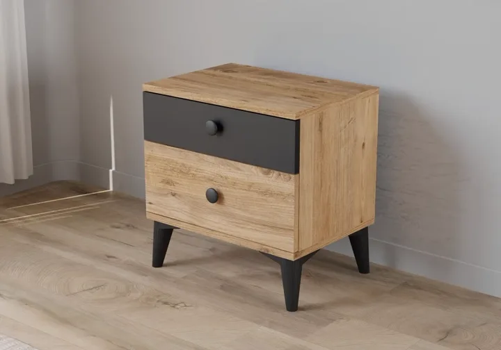 Tire Bedside Table - Atlantic Pine TN0428