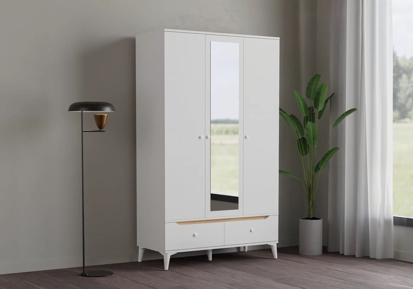 Carina Youth Room Set - White TN0321