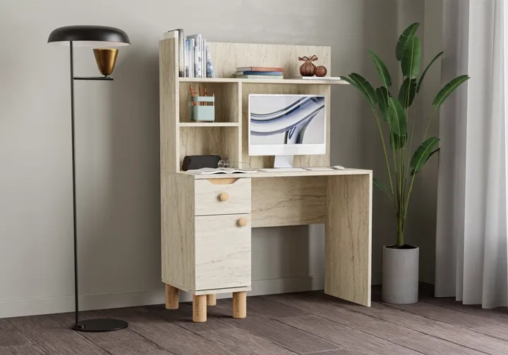 Carina Desk - Travertine TN0318