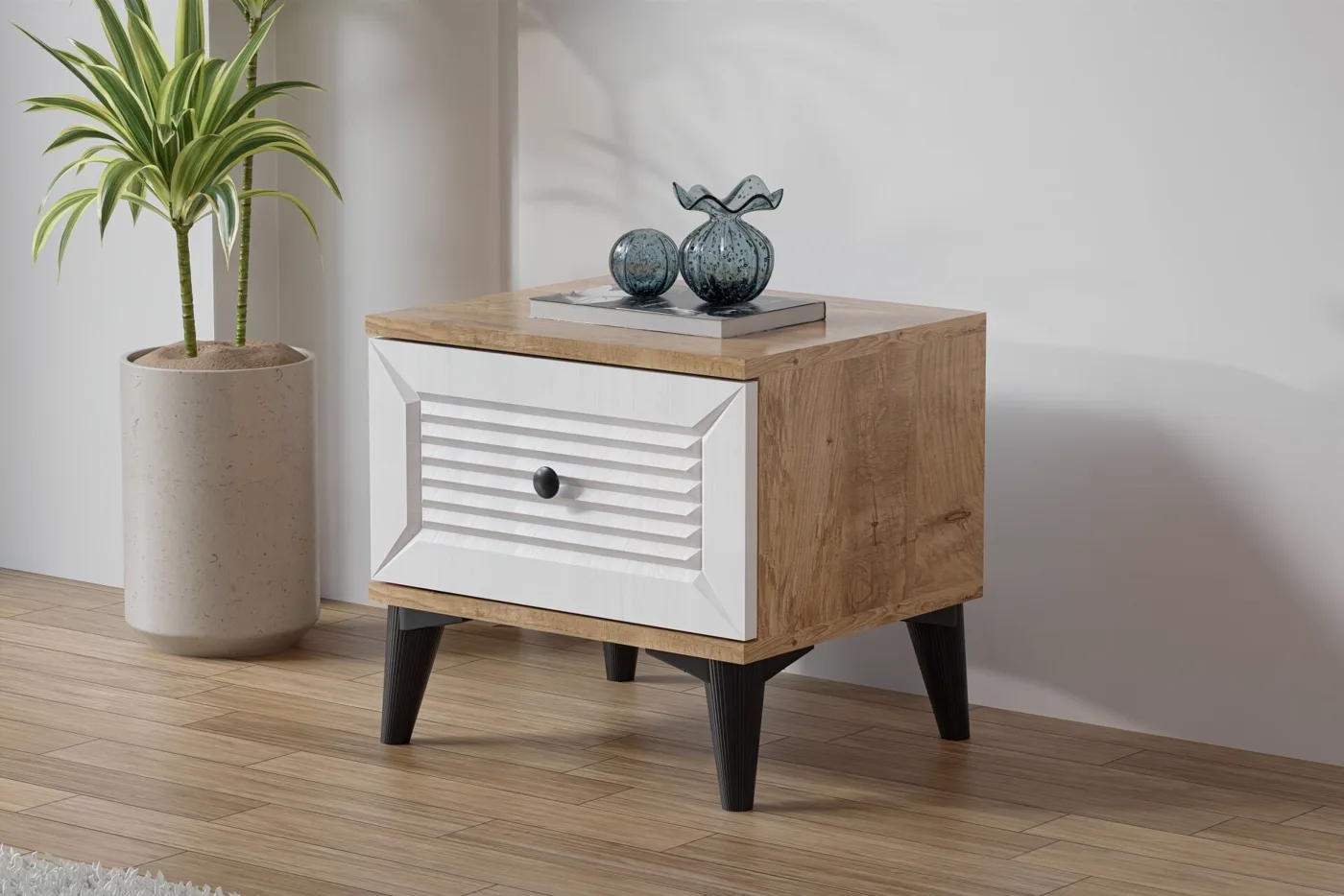 Carina Naz Teenage Room Set - Atlantic Pine / White TN0281