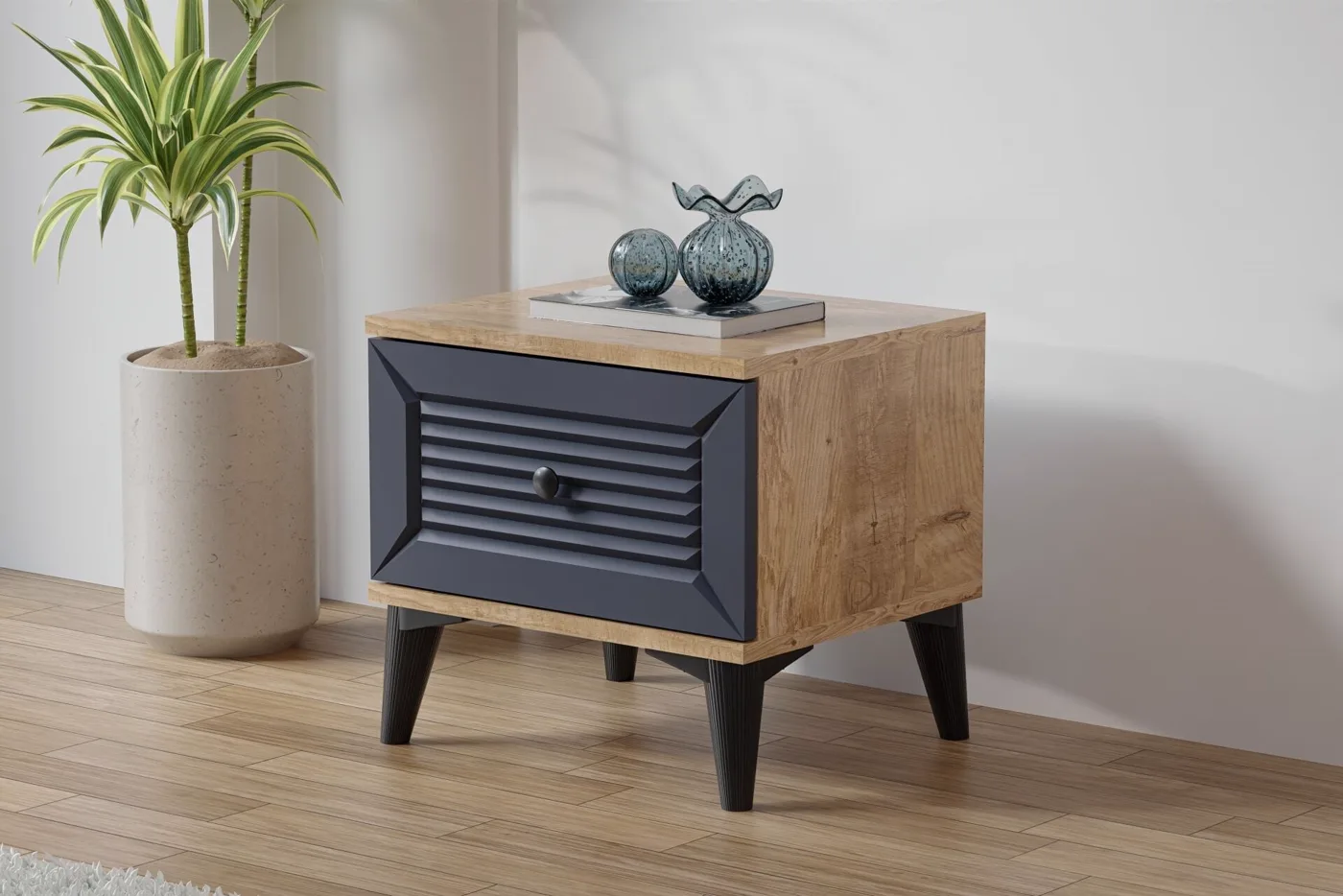 Carina Naz Youth Room Set - Atlantic Pine / Anthracite TN0273