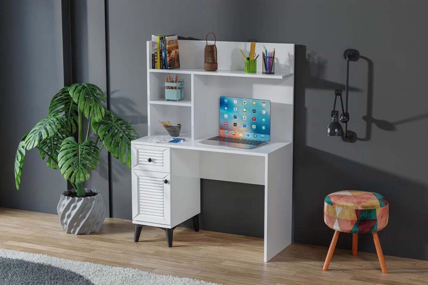 Carina naz bureau - wit TN0270