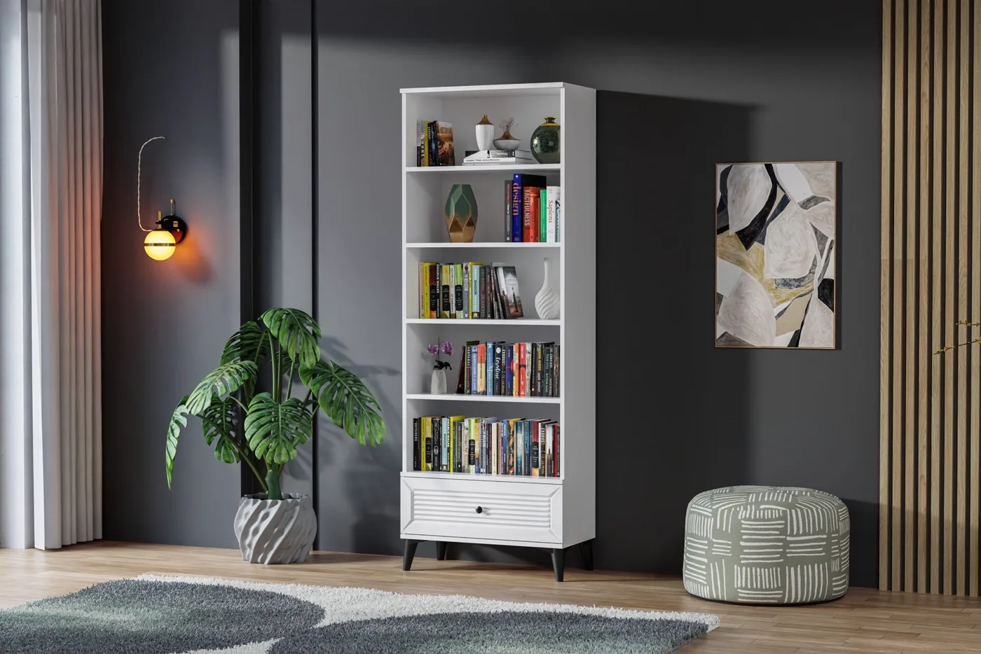 Carina Naz Youth Room Set - White TN0265