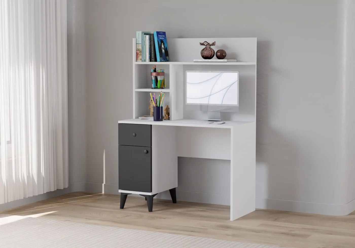 Tire Desk - White TN0421