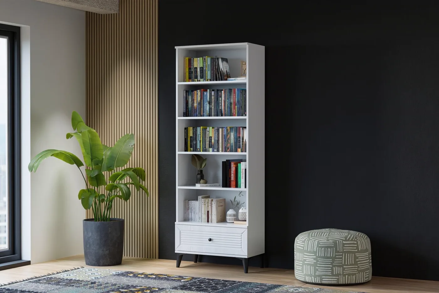 Vera Naz Youth Room Set - White TN0361