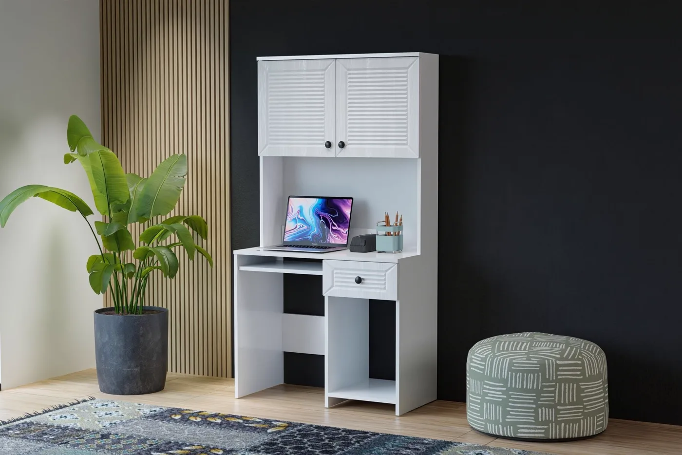 Vera Naz Youth Room Set - White TN0361