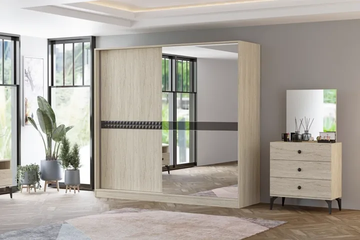 Can Wardrobe - Travertine TN0225