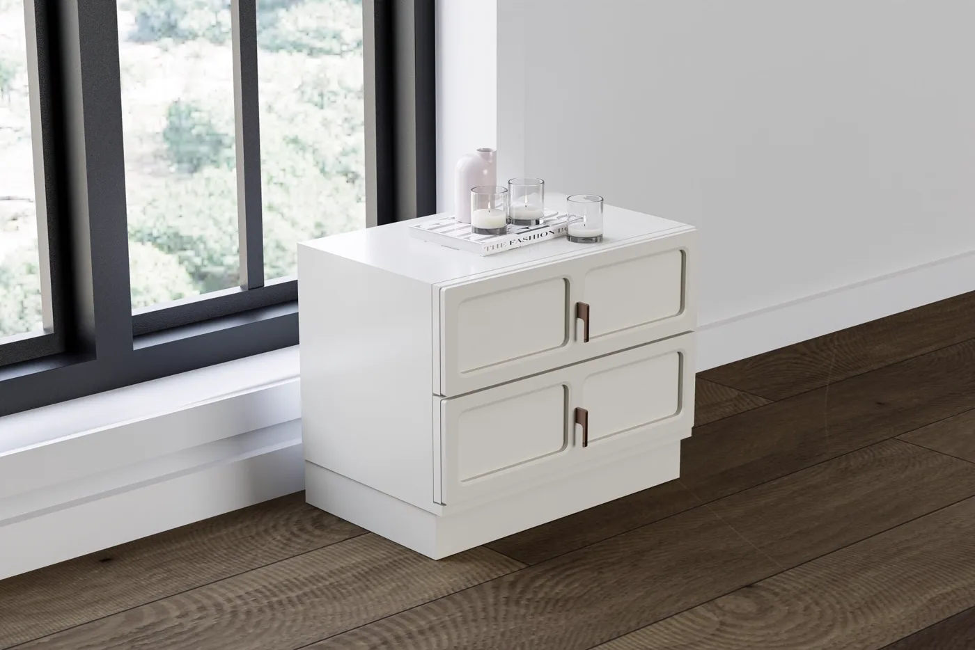 Lotus Bedroom Set 100% MDF - Sandstone TN0191