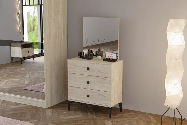 Can Chest of Drawers - Travertine TN0222