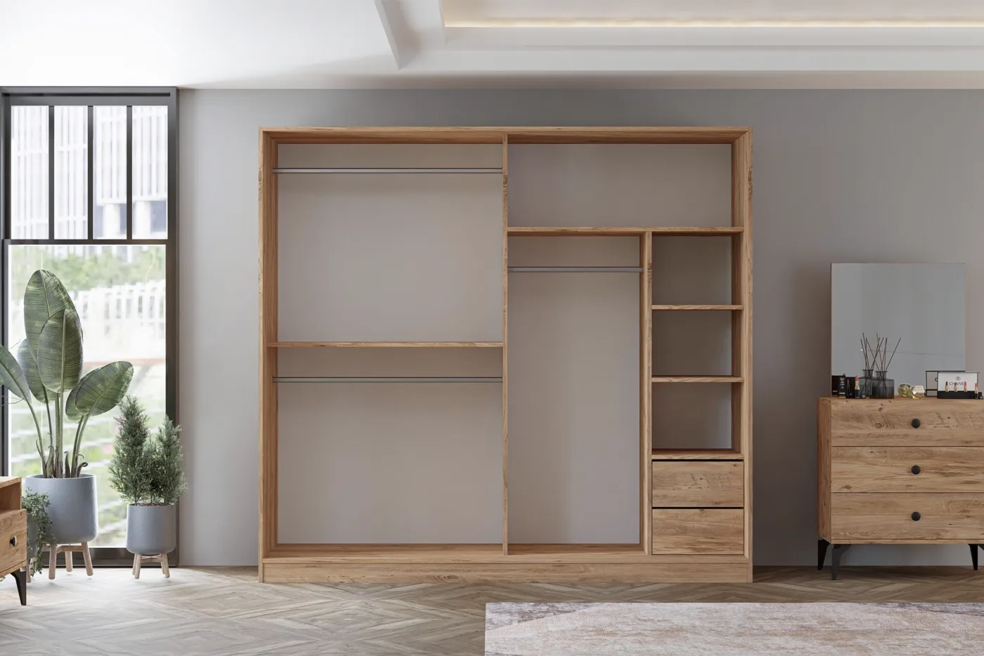 Can Wardrobe - Atlantic Pine TN0217