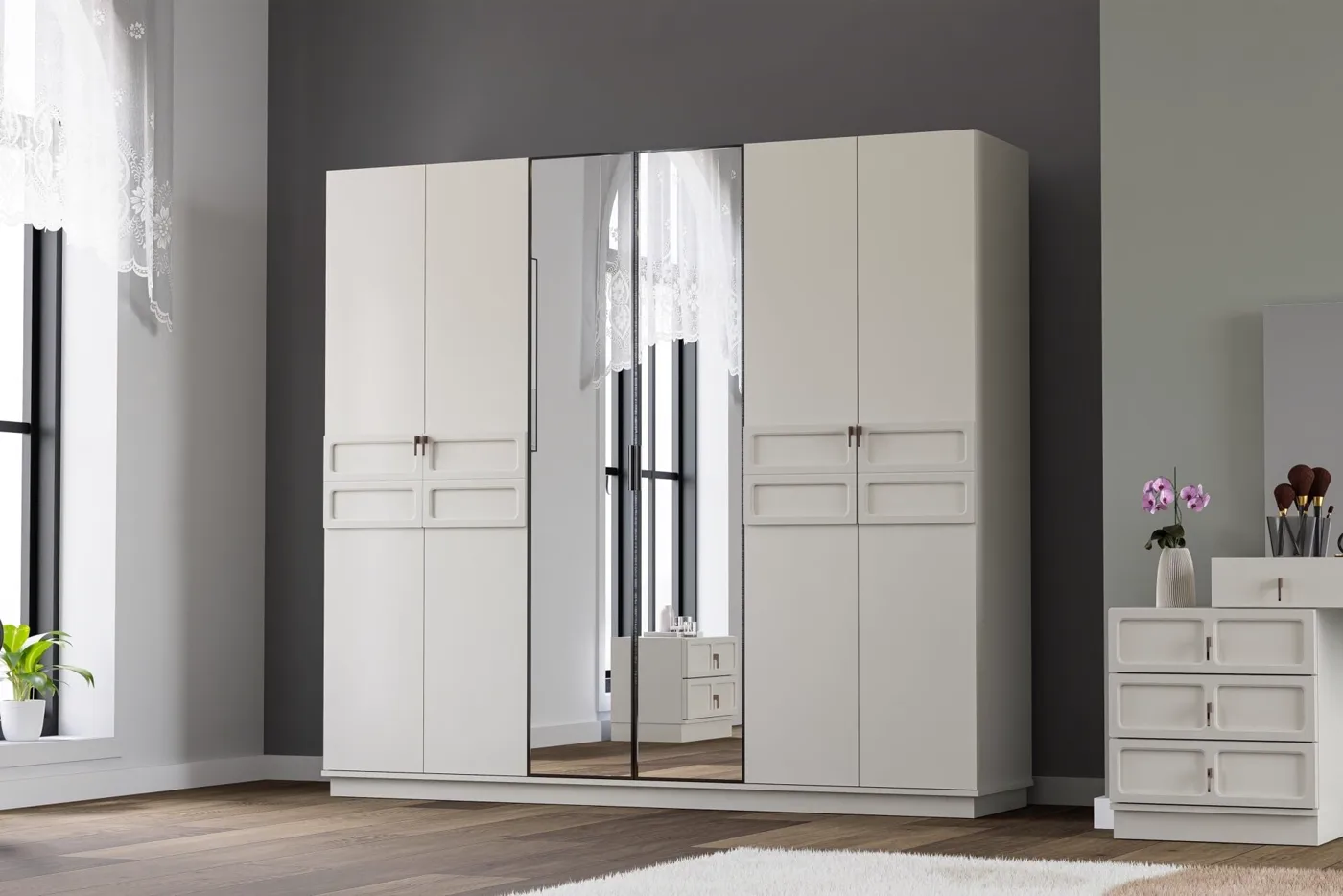 Lotus Wardrobe - Sandstone TN0195
