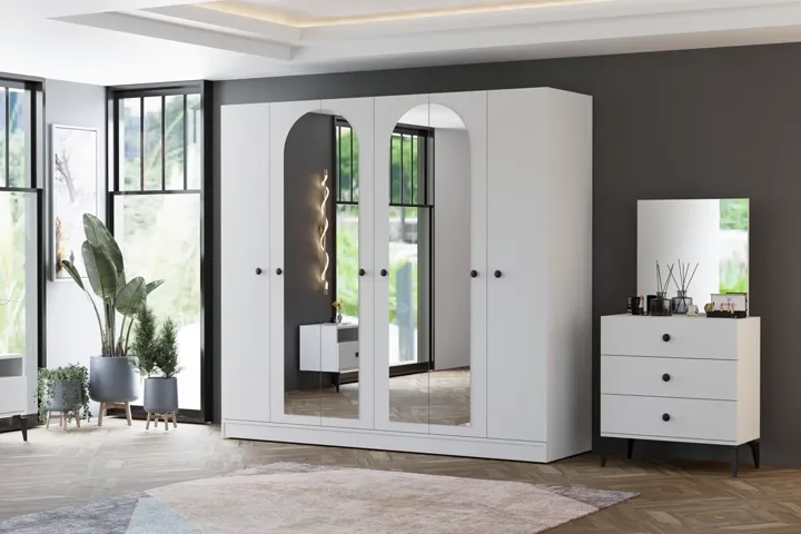 Melisa Wardrobe - White TN0197
