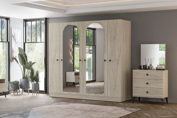 Melisa Wardrobe - Travertine TN0207