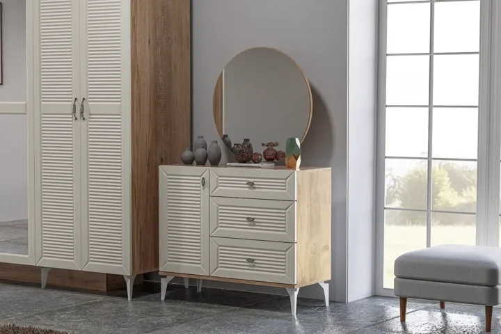 Naz Chest of Drawers - Atlantic Pine / Moonstone TN0190