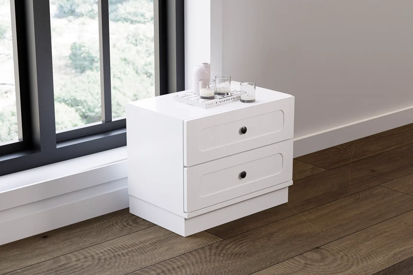 Vintage Bedroom Set 100% MDF - White TN0101