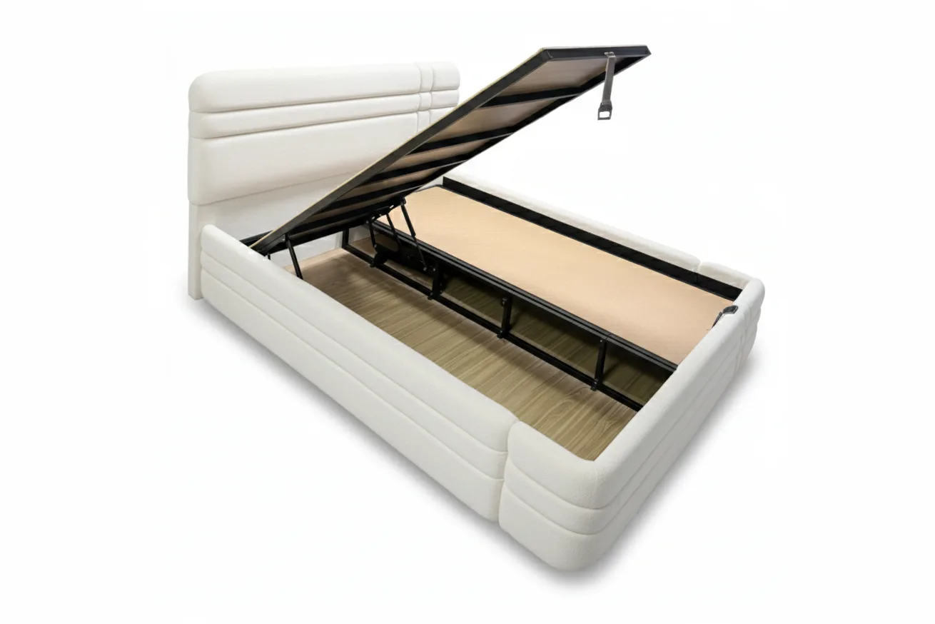 Royal White 160 x 200 Doppel Bettkasten und Kopfteil-Set PV1322
