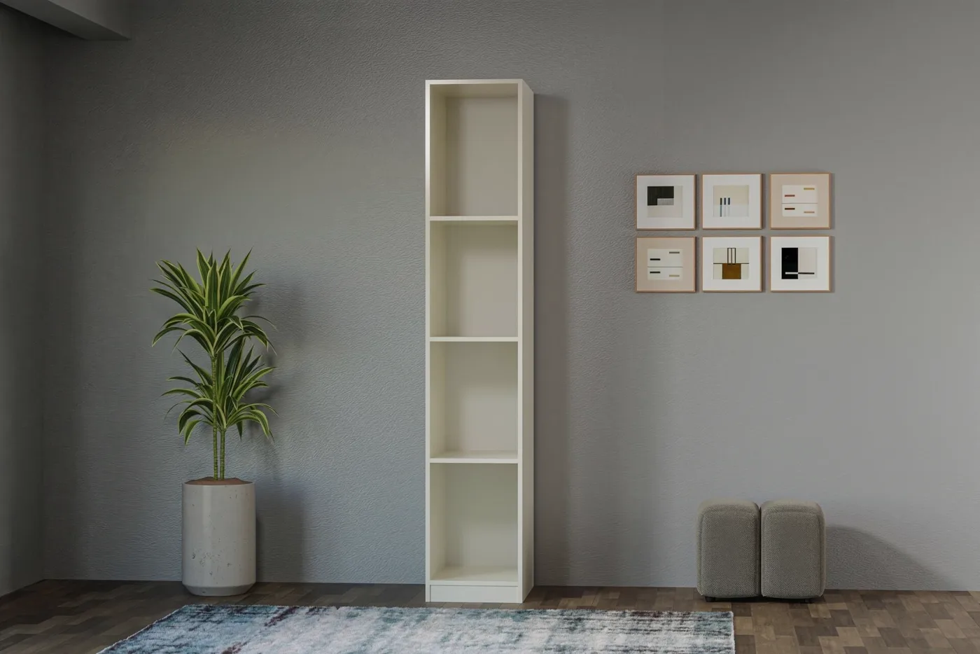 Royal Corner Wardrobe Set 100% MDF - Moonstone TN0236