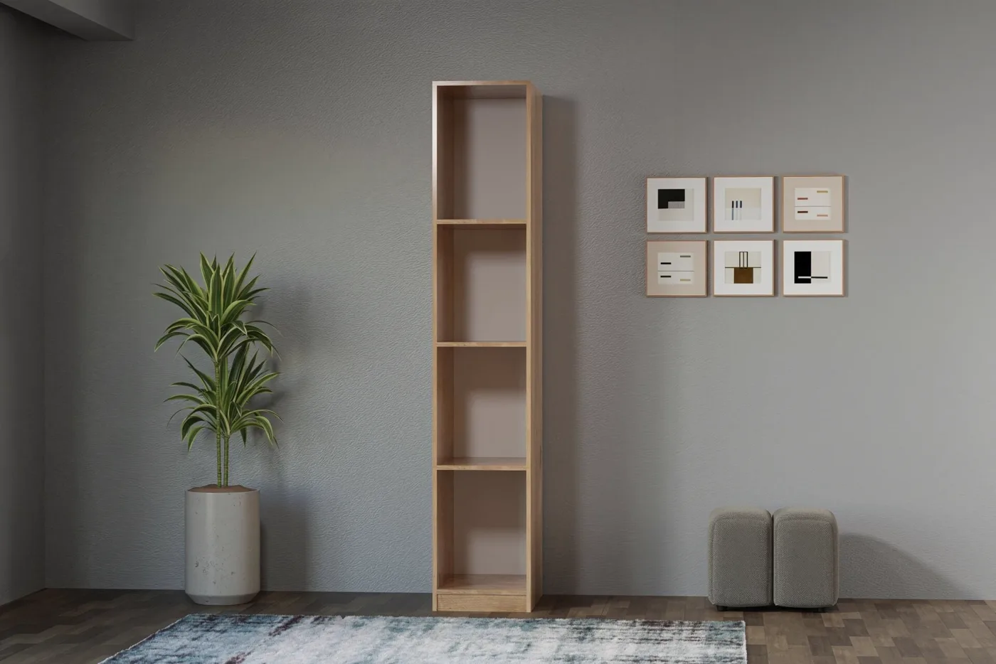 Royal Corner Wardrobe Set 100% MDF - Atlantic Pine TN0231