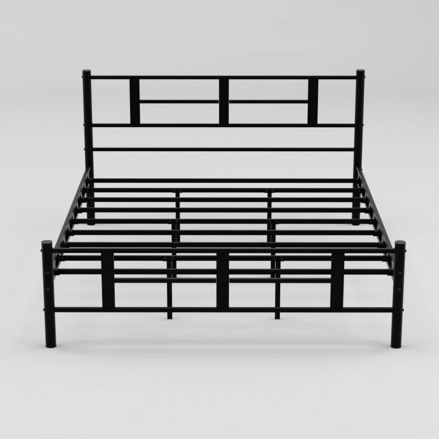 Karma Double Metal Bedstead 160x200 Black