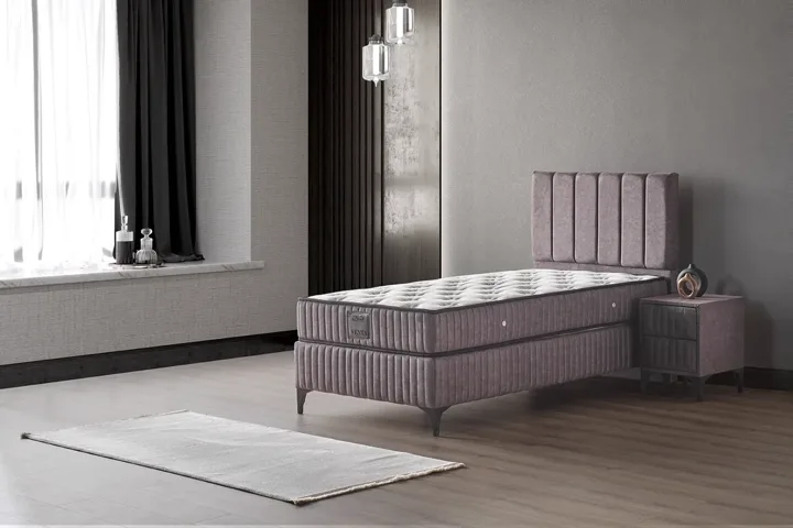 Venta 100x200 Single Divan Base Headboard Set