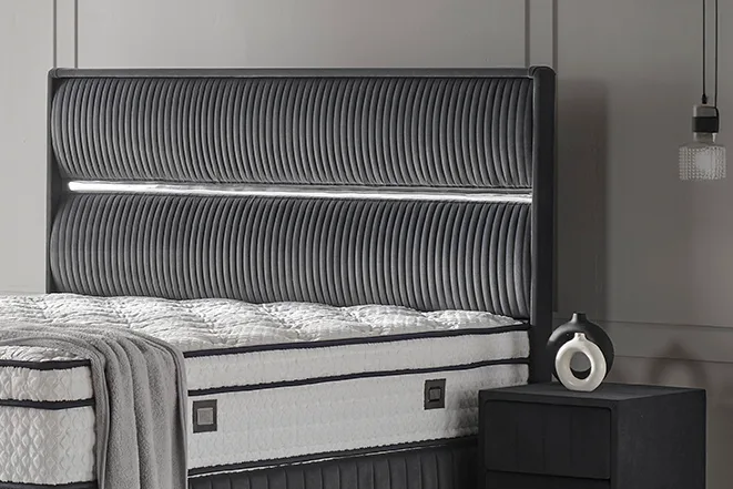 Silver 150cm Double Headboard