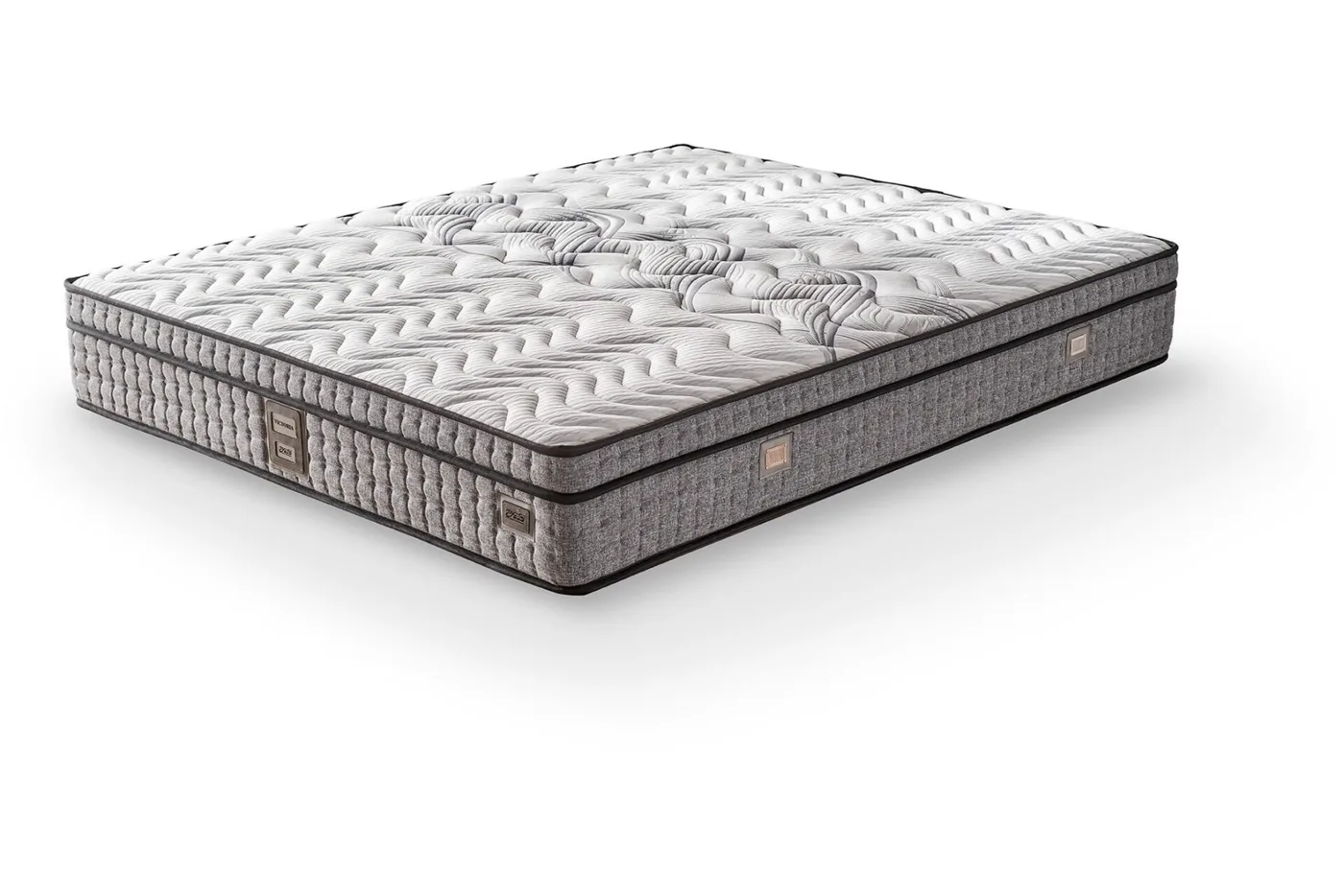 Victoria 150x200 Double Mattress, Divan Base, Headboard Set