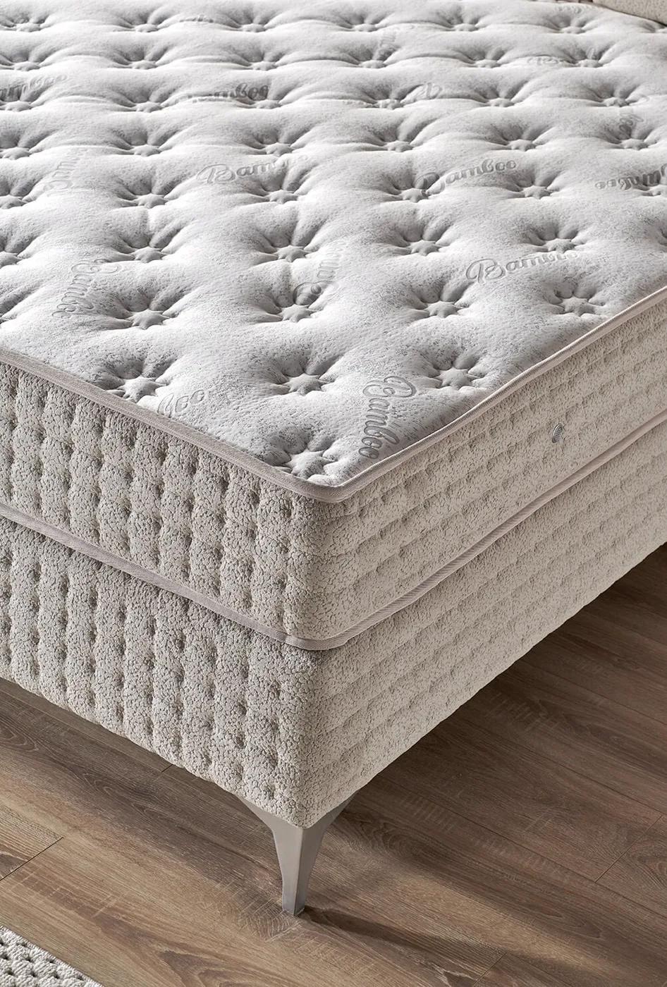 Hera 120x200 Single Mattress, Divan Base, Headboard Set