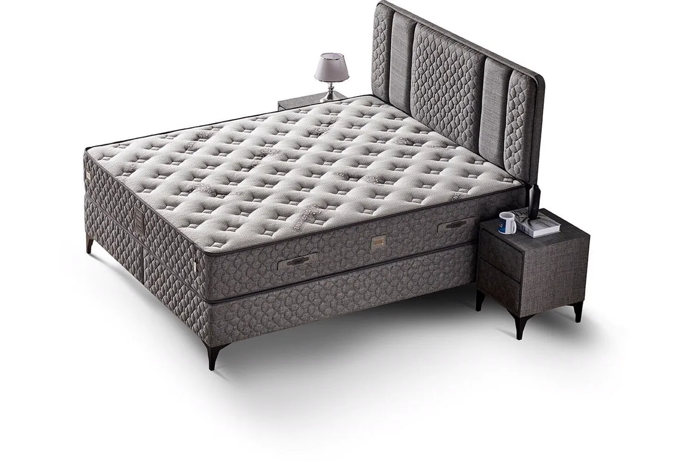 Energy 160x200 Double Mattress, Divan Base, Headboard Set